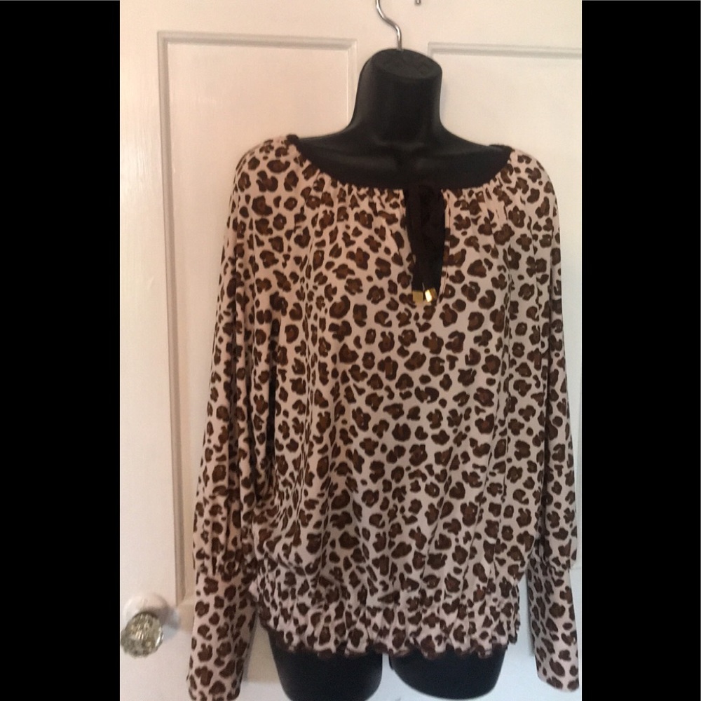 Tory Burch leopard print tunic